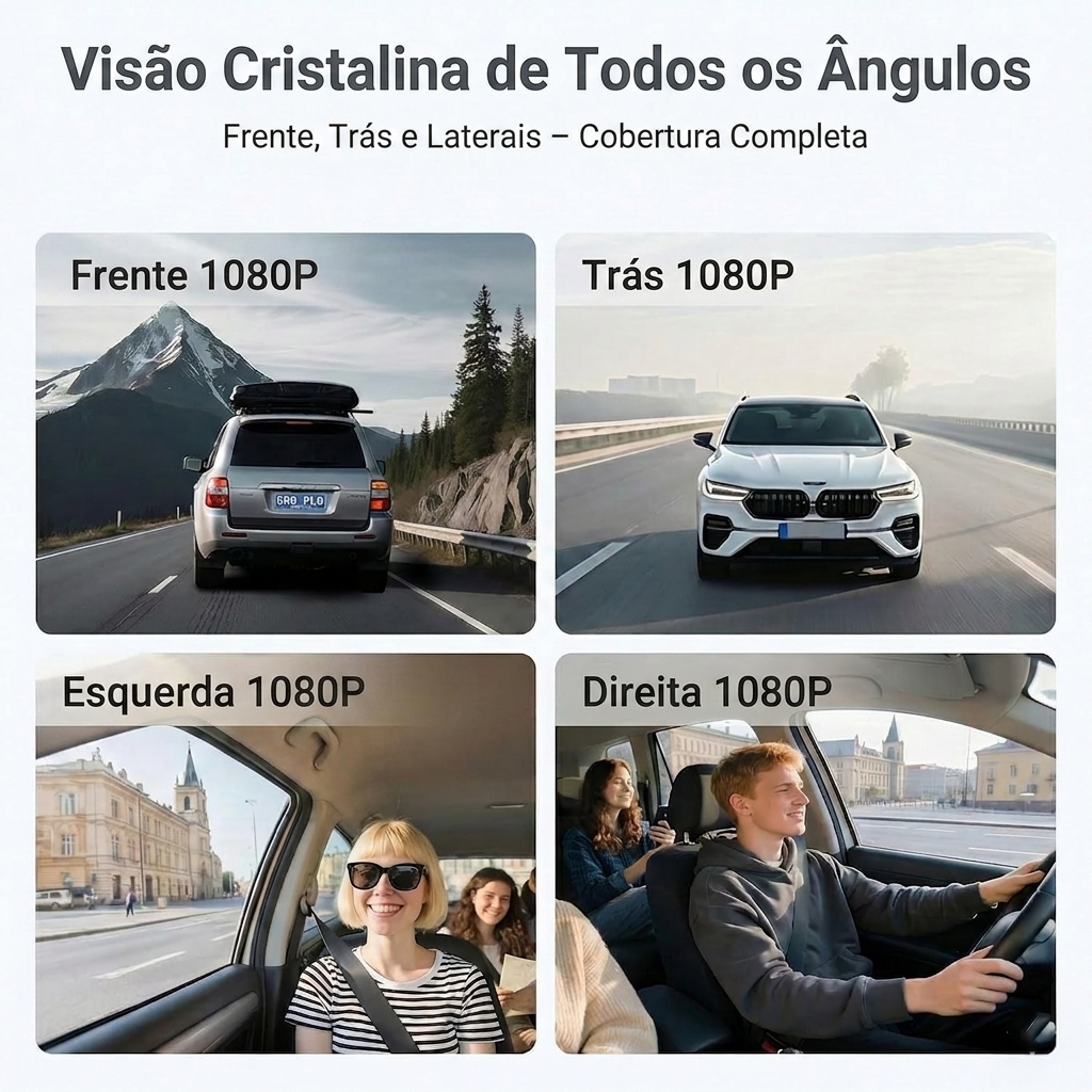 Carovigil Câmara 360° Segurança Automóvel