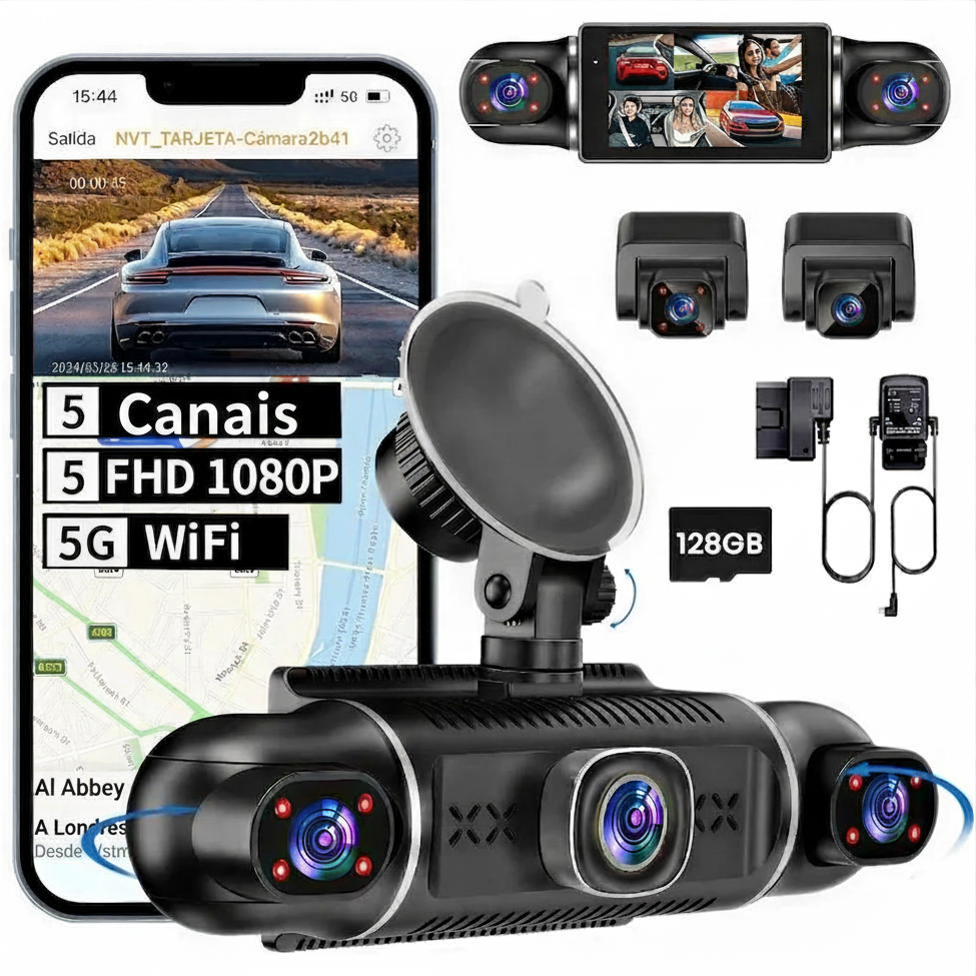 Carovigil Câmara 360° Segurança Automóvel